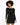 A model poses in a fitted black dress with long sleeves and shimmering sequins against a plain background.
