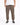 Casual cargo pants in a muted brown shade, featuring elastic cuffs and multiple side pockets, paired with black and w...