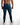 Back view of Finn Blue Denim Jeans for men by Carbon, featuring classic pockets and a modern streetwear silhouette.