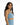 Nia Knit Cami in Blue – side view