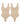 Noa Bodysuit in beige with scoop neckline and strappy back