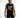 A man wearing a black sleeveless shirt with colorful "GAME OVER 1988" graphic design, paired with dark jeans.
