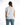 Gia Padded T-Shirt in White – back view