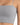 Light gray cropped top with thin straps, featuring a smooth, fitted design and a minimalist aesthetic.