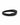 A sleek, layered bracelet featuring black and dark green strands with a magnetic clasp.