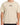 Beige short-sleeve t-shirt featuring a stylized graphic text design on the front.