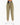 Olive green pants with a pleated front, paired with a black belt and white sneakers.