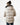 Philip Puffer Coat in Cream – back view