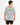 Back view of grey oversized streetwear shirt with rainbow popit graphic and inspirational white text on carbon fabric.