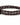 Braided dark brown bracelet made from textured material, featuring a double wrap design.