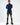 Romeo Turtleneck Sweater in Blue – full-length front view