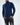 Romeo Turtleneck Sweater in Blue – front close-up