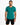 Carbon Classic Tee in turquoise, front view, waist up