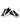 Carbon Sneakers in Black – side profile