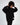 Kiara Hoodie in Black – front close-up