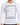 A long-sleeve white shirt featuring motivational text and a graphic design in black.