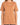 A model wearing, short-sleeve tee in a brown hue with white text on the chest.