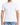 A man is wearing a plain white short-sleeve t-shirt paired with light blue jeans.