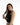 Demi Ribbed Tank in Black – side view