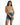 Demi Ribbed Tank in Nude – full-length front view