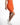 Mara Short Legging in Orange – side view