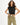 Maya Padded Crop Top in Black – front close-up