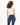 Verona Tee in Unbleached – back view
