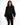 Ellis Bomber Jacket in Black – front close-up