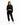 Elodie Jogger Set in Black – full-length front view