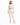 Elodie Jogger Set in White – full-length front view