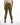 Rear view of Emory high-waisted olive green leggings by Carbon, featuring a sculpting squat-proof athletic compression fit.