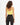 Yoga Crop Tank Top in Lemon – back view