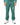 No Risk Pants Set in Green – front view of sweatpants with white slogan print