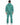 No Risk Pants Set in Green – full-length back view of matching hoodie and sweatpants on a model