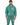 No Risk Top Set in Green – front view of hoodie and joggers with slogan prints