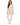 Collar Pants Set in Beige – full-length front view with keyhole cutout sweatshirt and cuffed joggers