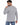 Sean Knit Sweater in Gray – back view on model showing distressed holes and dropped shoulders
