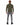 Romeo Turtleneck Sweater in Olive Green – full-length back view, worn with gray jeans and black boots