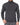 Romeo Turtleneck Sweater in Charcoal Gray – front view on model with ribbed collar, cuffs and hem
