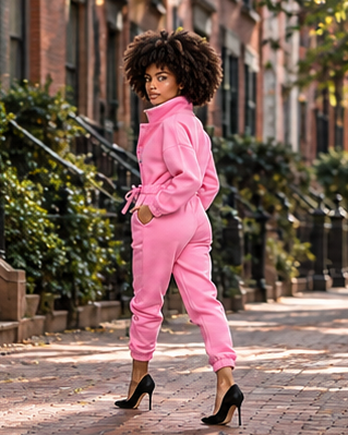 CARBON jumpsuits & rompers campaign featuring 1 adult woman