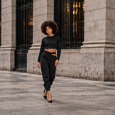 CARBON winter sets campaign featuring 1 adult woman