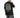 A man wearing a black oversized t-shirt with a checkerboard graphic and motivational text on the back.