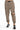 Adrian carbon tan streetwear cargo pants with drawstring waist and zip-off convertible knees for utility style.
