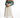 Leyla teal crop top with off-the-shoulder long sleeves, paired with a white pleated midi skirt and black heels.