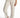 Kinley white wide-leg utility pants with high-waisted elastic drawstring waist and side pockets in a streetwear fit.