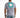 Back view of a man in a lilac Make It Happen graphic streetwear tee featuring urban typography and a teal square design.
