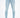 Model wearing Leon light blue super skinny jeans with distressed details, styled with white high-top sneakers.