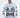 Model wearing a white Constantinopolis graphic print long-sleeve shirt with Greek mythology and zodiac artwork.