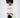 White Faithful 1995 graphic sweatshirt featuring colorful striped sleeves with red, blue, pink, and yellow details.