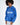 Model in oversized blue ADOREYOU hoodie with distressed cut-outs and white logo, a streetwear staple for Gen Z fashion.